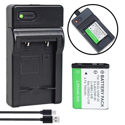El10 battery charger for - en-el10, +charger