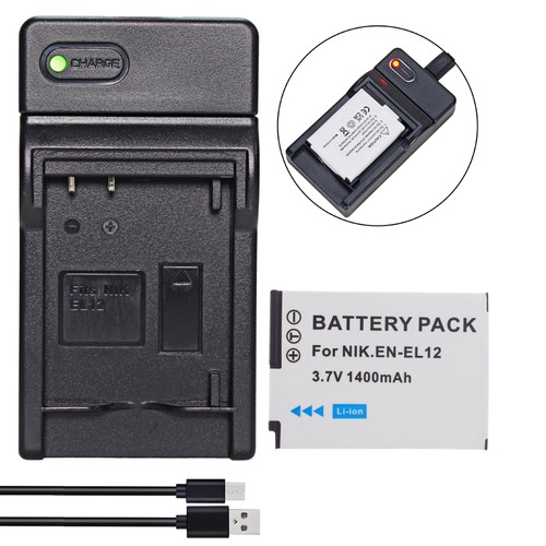 El12 battery charger for - en-el12,