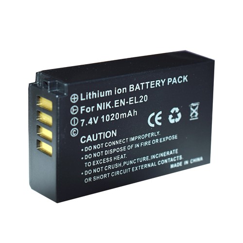 Battery pack for nikon el20 - pack,